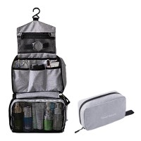 Custom Polyester Luxury Makeup Brush Holder Cosmetic Bag Professional Organizer Insert Handbag Toiletry Bag